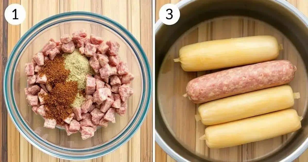 Método de Preparação da Linguiça Caseira
