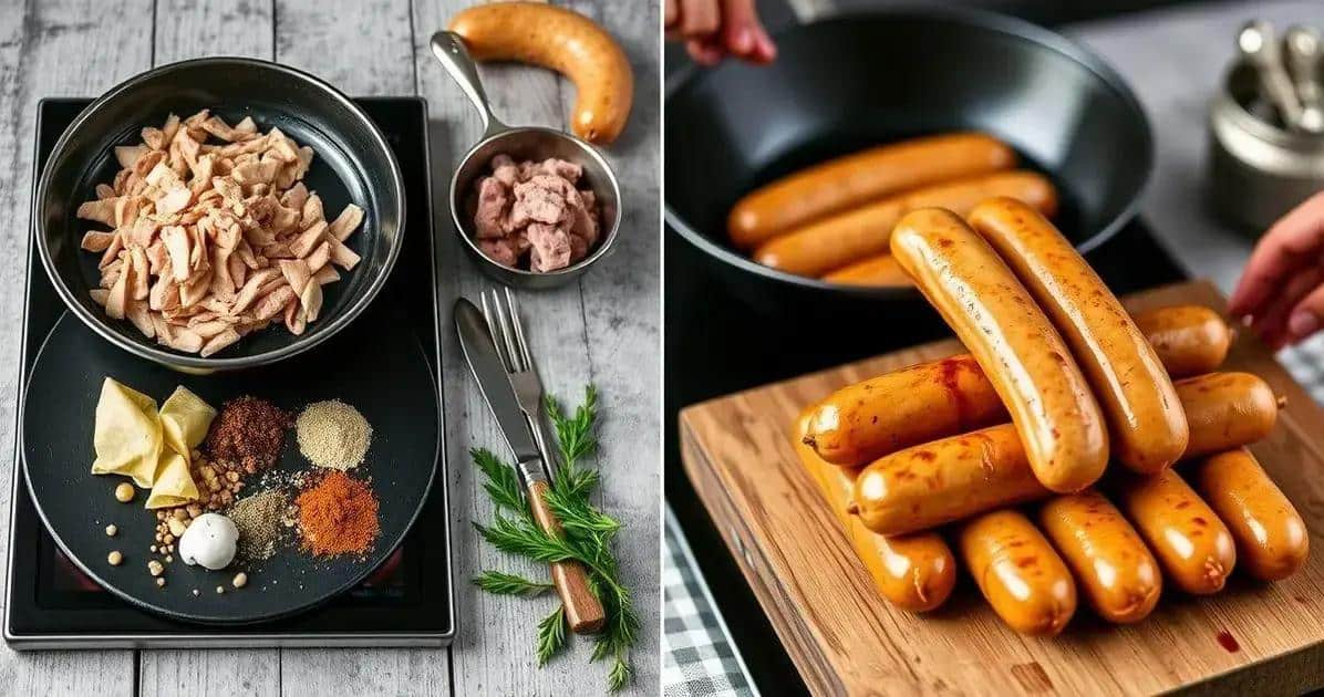 Método de Preparação da Weisswurst