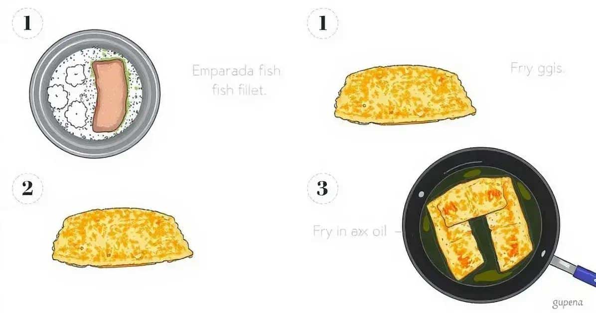 Método de Preparação do Filé de Peixe Empanado
