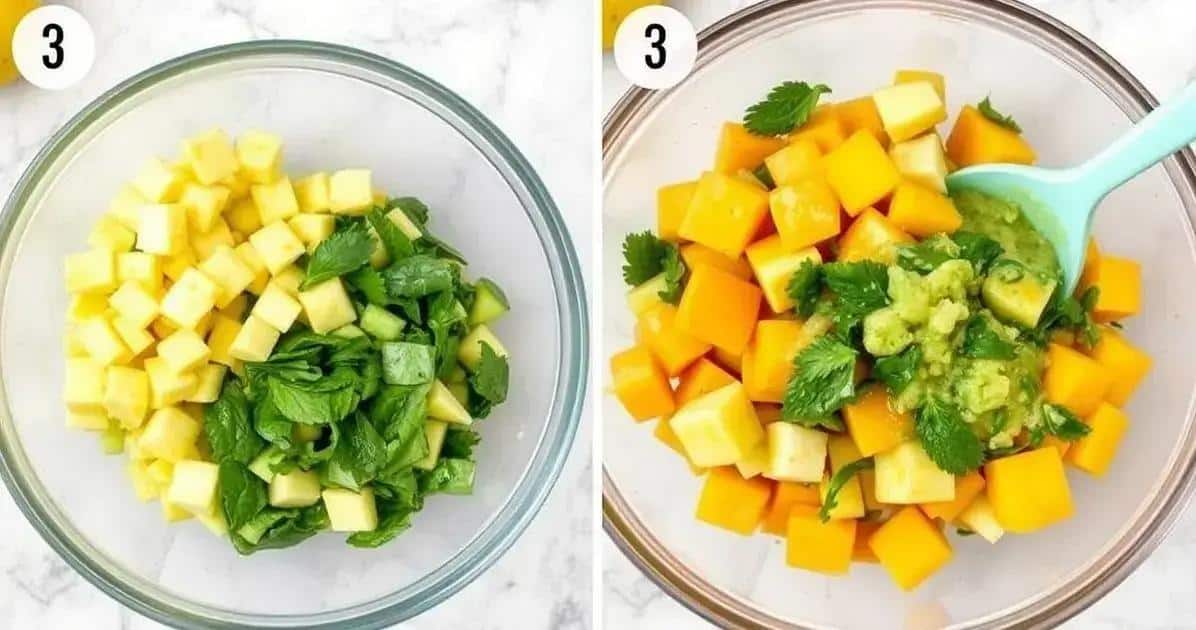 Método de Preparo da Salada Tropical