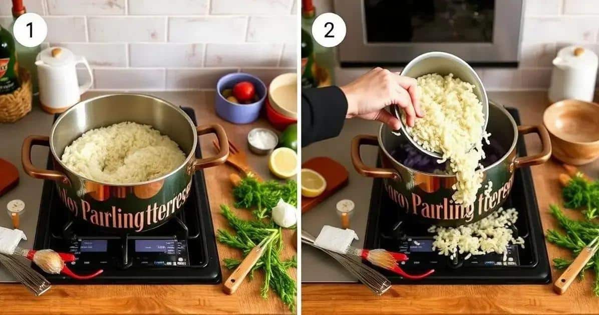 Método de Preparo do Arroz à Piamontese