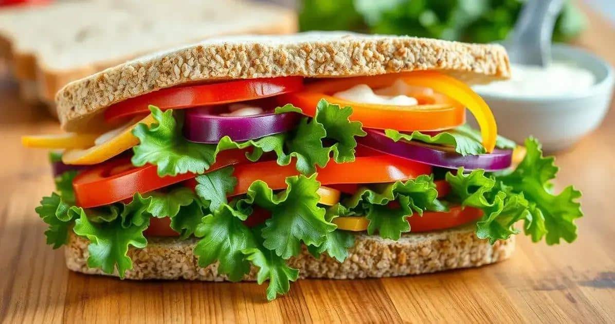 Sanduíche natural fácil: Aprenda a fazer uma receita deliciosa e prática