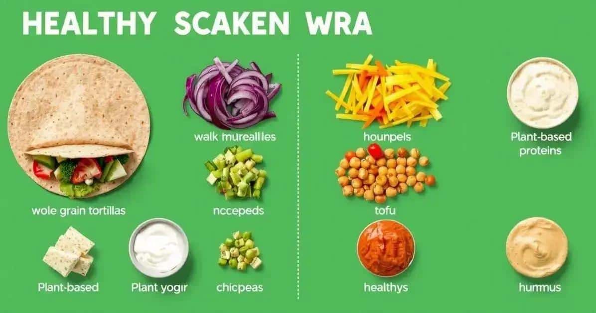 Substituições Saudáveis para o Wrap de Frango