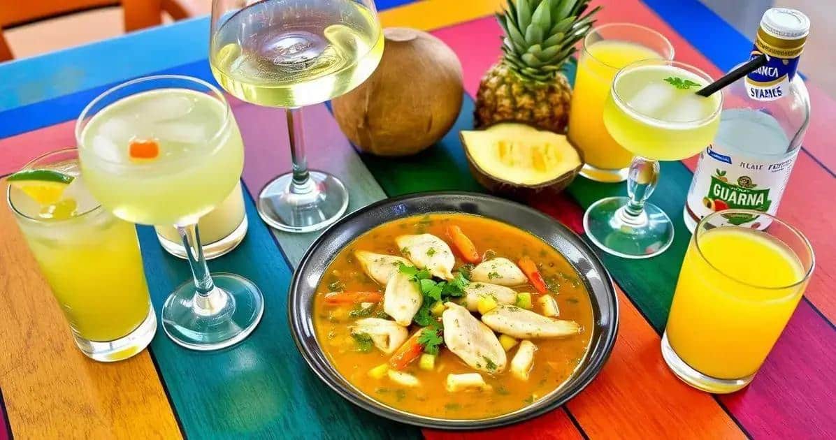 Sugestões de Bebidas para Harmonizar com Moqueca de Peixe