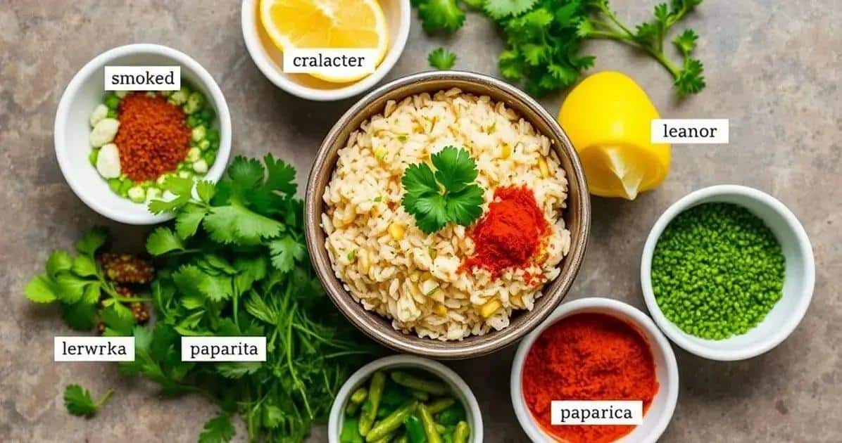 Sugestões de Temperos para o Arroz de Caranguejo