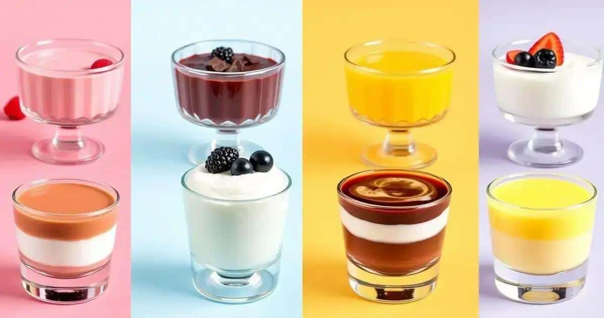 Variações da Panna Cotta