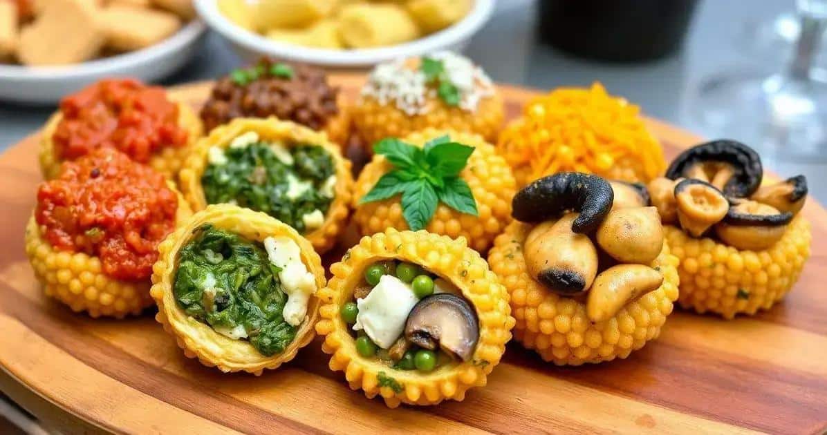 Variações de Recheios para Arancini