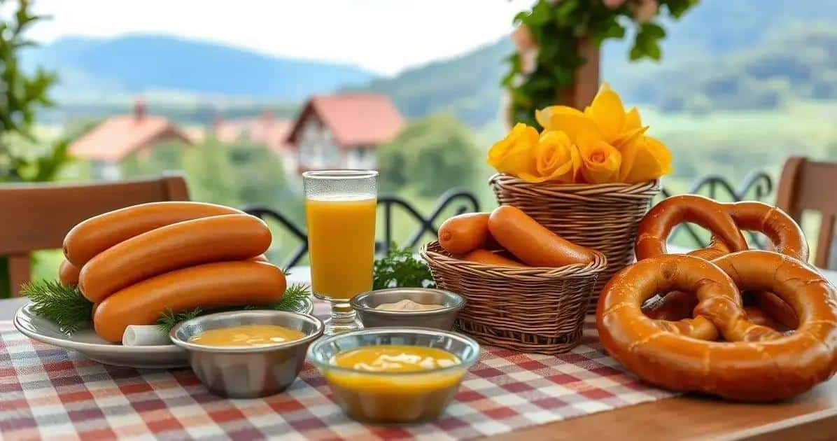 Weisswurst: O delicioso segredo da salsicha branca da Baviera