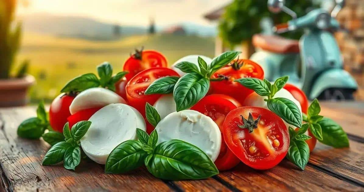 A origem da Salada Caprese e seu significado