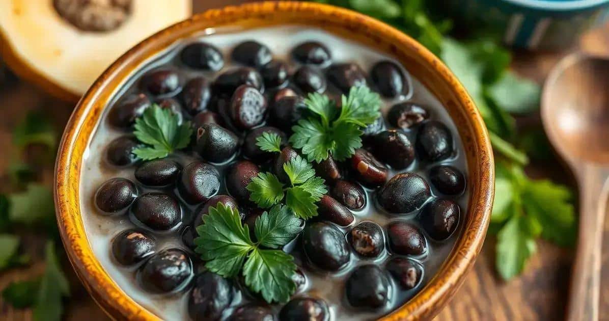 Acombinação perfeita: Feijão Preto e Leite de Coco