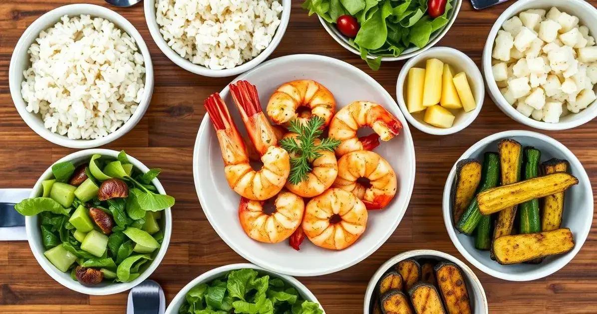 Acompanhamentos ideais para o Camarão ao Alho e Óleo
