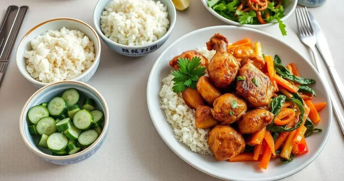 Acompanhamentos Ideais para Yangnyeom Chicken