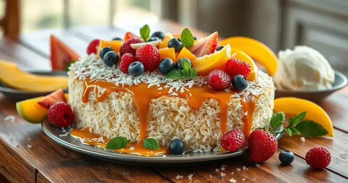 Acompanhamentos para o Bolo de Macaxeira