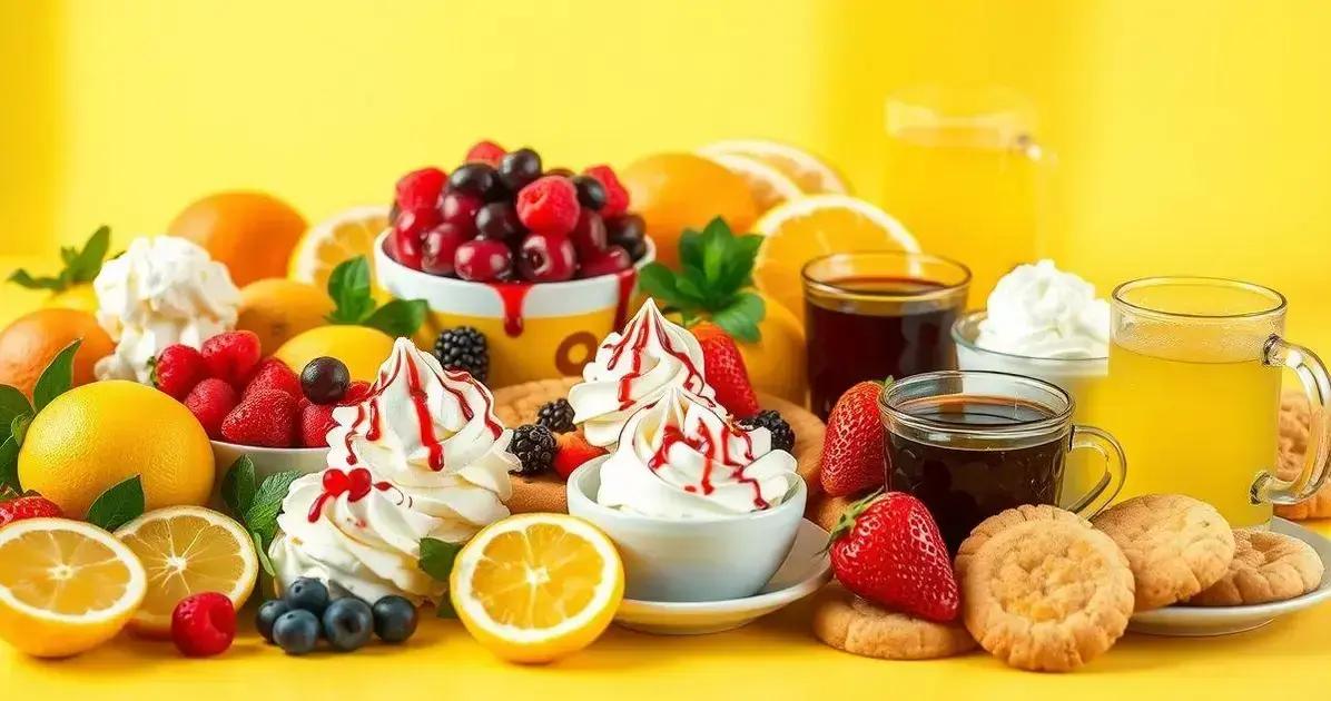 Acompanhamentos Perfeitos para Torta de Limão