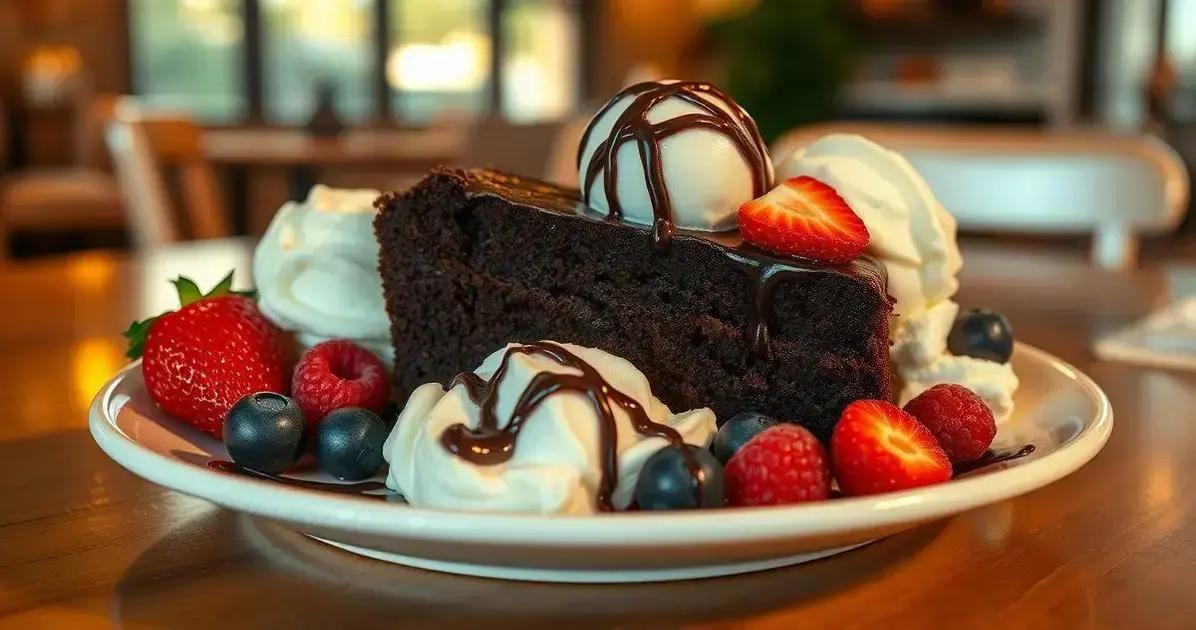 Acompanhe o Bolo de Chocolate com o que?