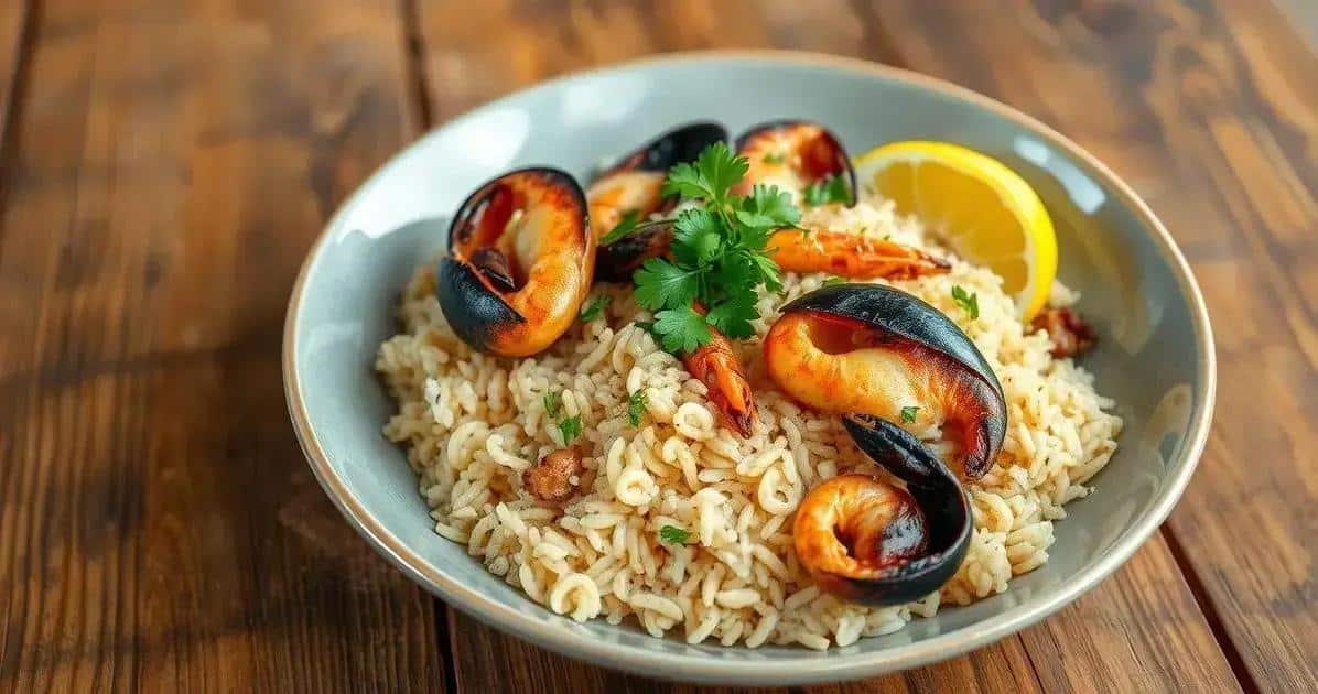 Arroz de Pescado: O Prato Perfeito para Apaixonados por Frutos do Mar