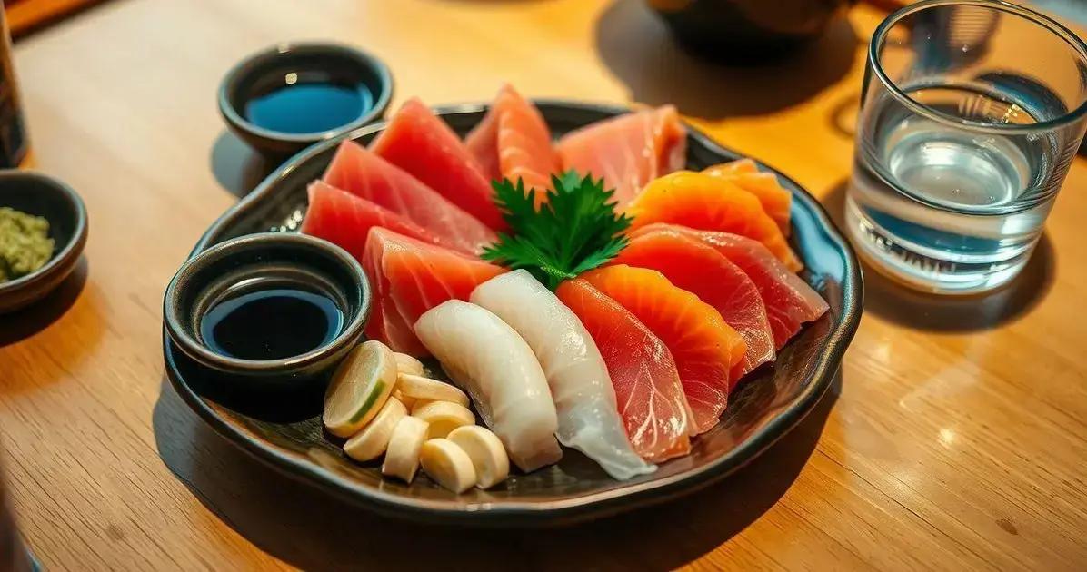 As Melhores Combinações com Sashimi