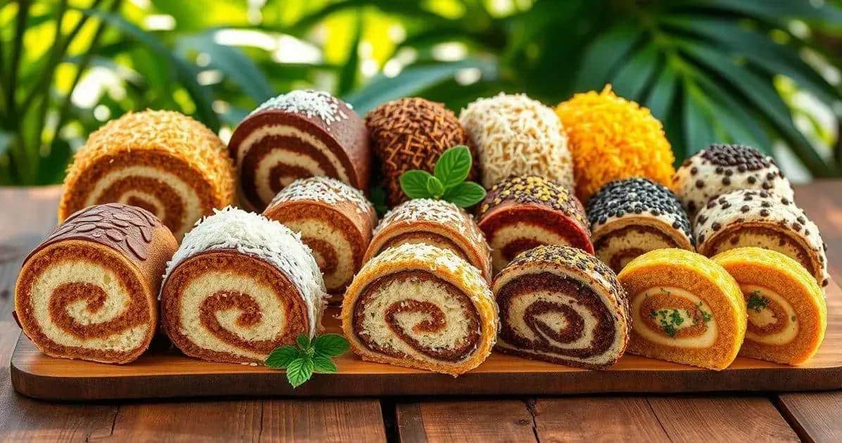 As Variantes Regionais do Bolo de Rolo