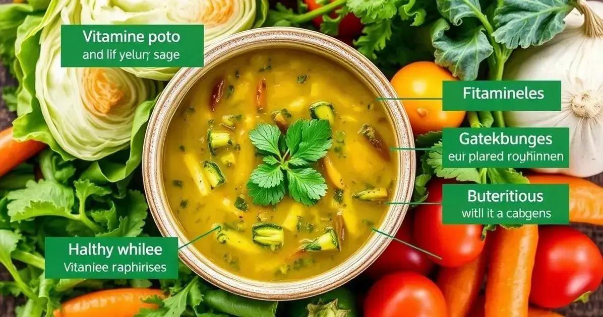 Benefícios da Sopa de Repolho Detox