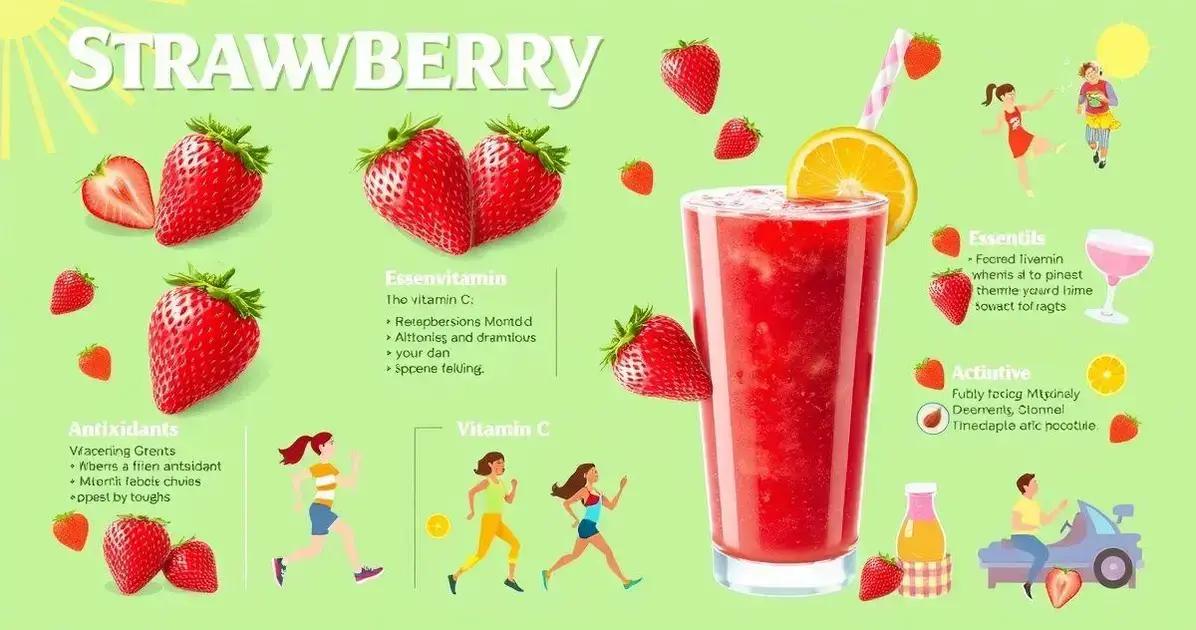 Benefícios do Smoothie de Morango