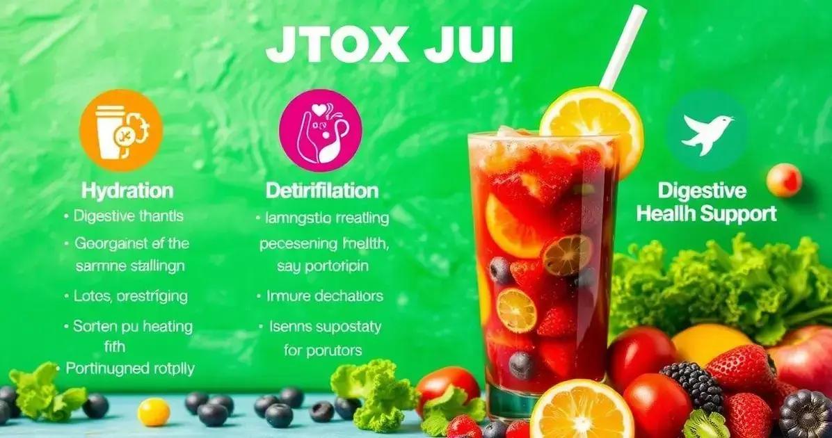 Benefícios do Suco Detox Refrescante