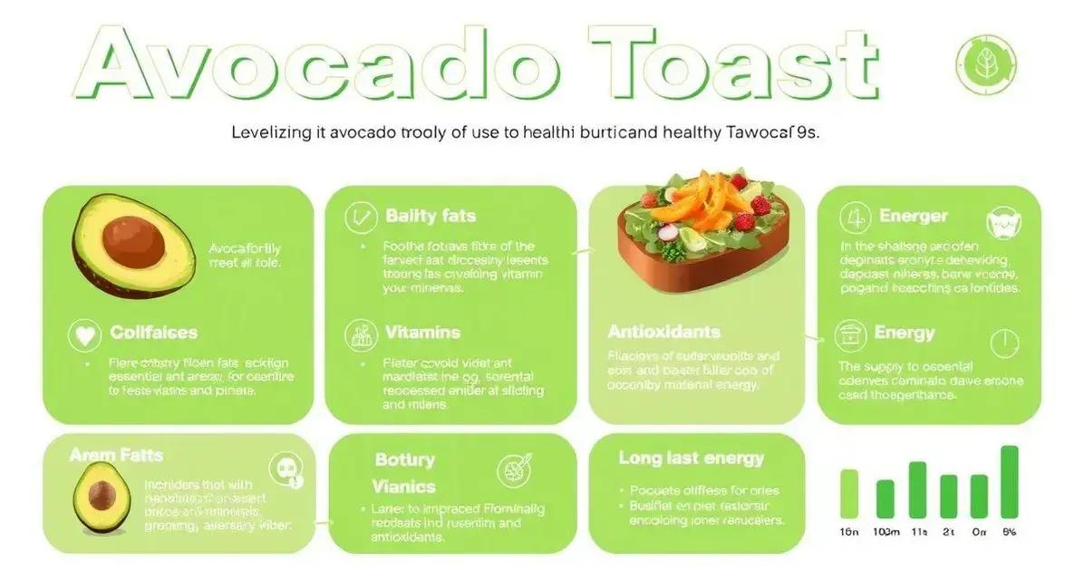 Benefícios Nutricionais da Torrada com Abacate