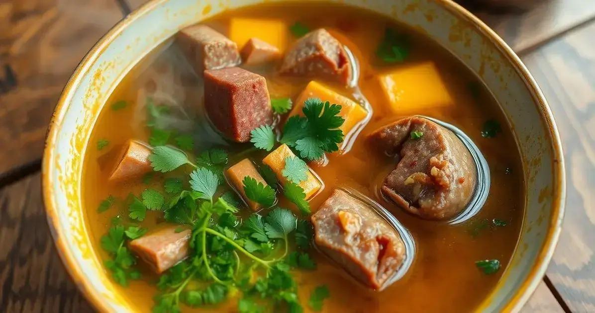 Caldo de Inhame Delicioso: Receita Irresistível Para Aquecer o Seu Dia!