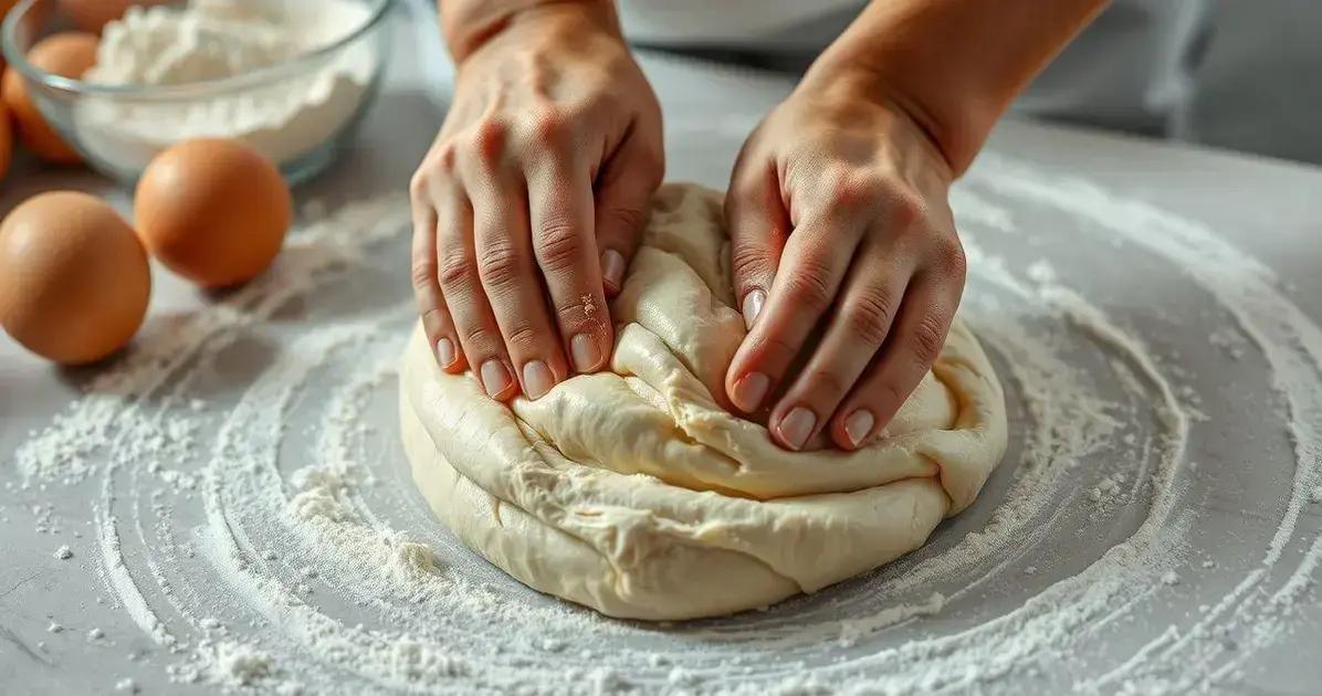Como Amassar e Preparar a Massa
