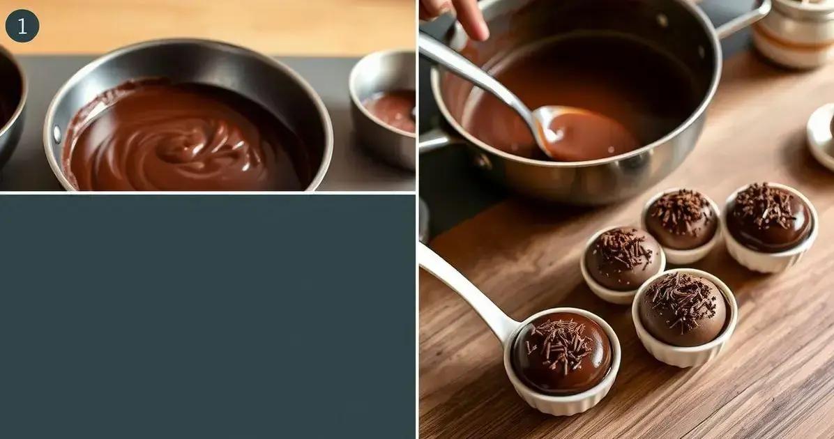 Como Fazer o Brigadeiro Gourmet de Colher Passo a Passo
