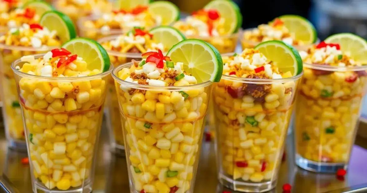 Como montar os Esquites