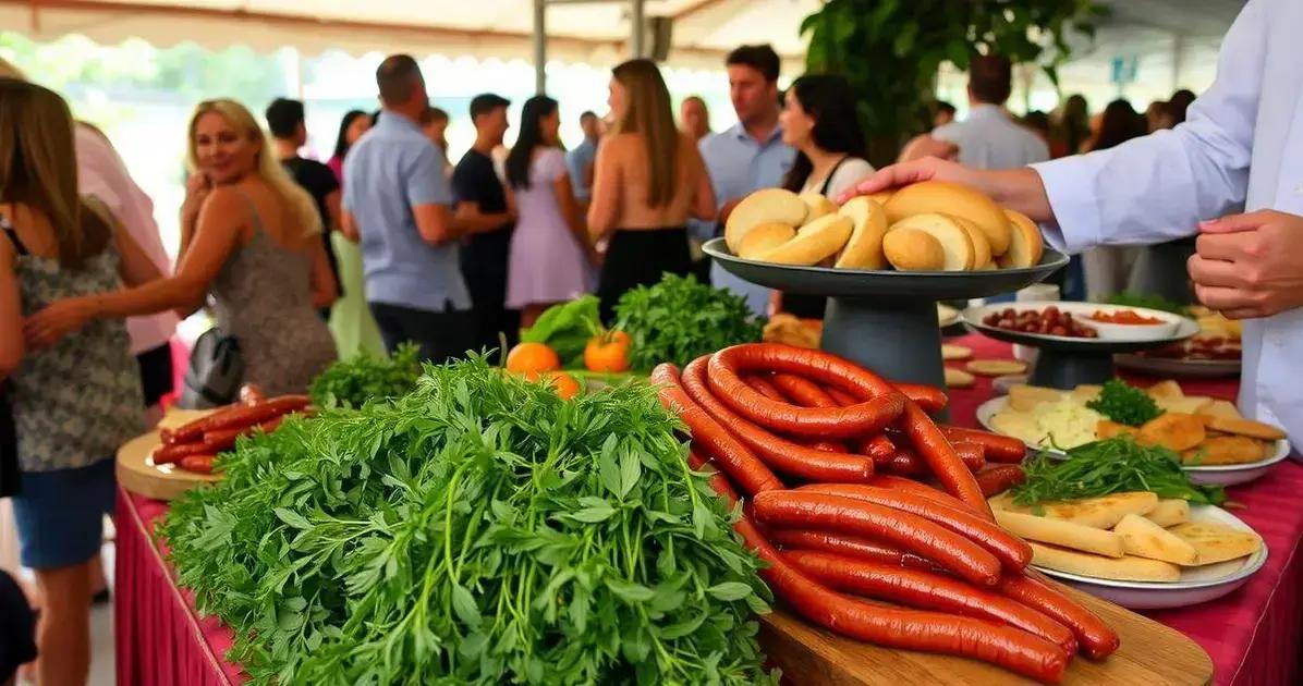 Como Servir a Linguiça Campeira em Reuniões