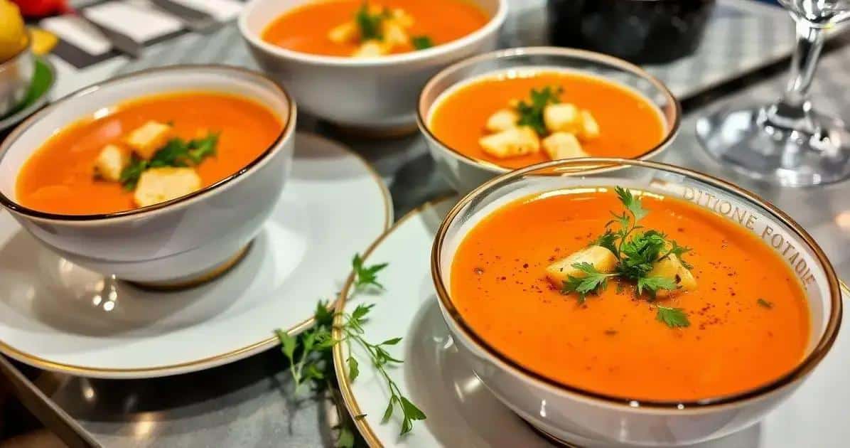 Como Servir Gazpacho