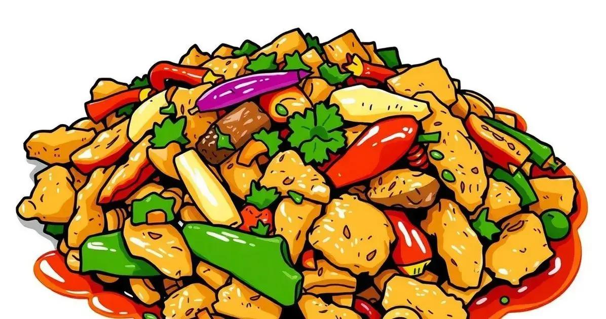 Como Variar a Receita de Frango Xadrez