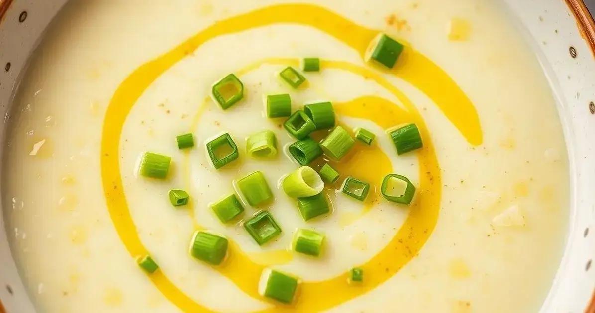 Creme De Couve Flor E Alho Poró: Uma Delícia Low Carb para Experimentar