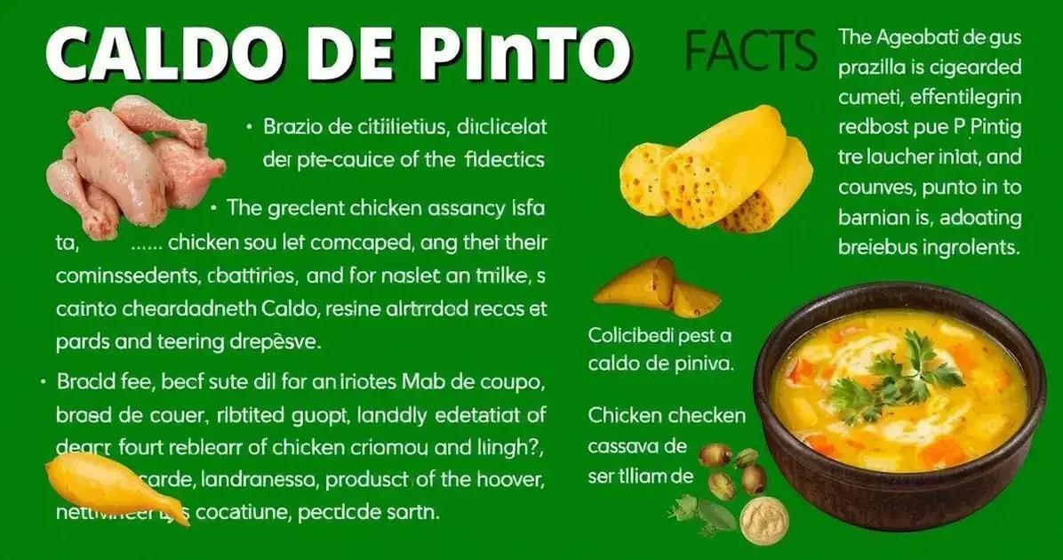 Curiosidades sobre Caldo de Pinto