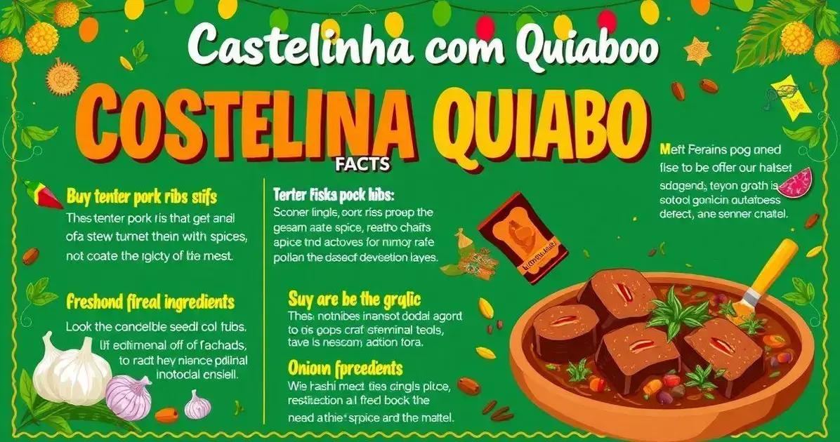 Curiosidades sobre Costelinha com Quiabo