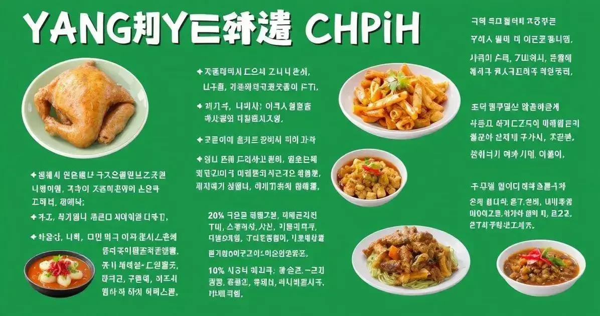 Curiosidades sobre Yangnyeom Chicken