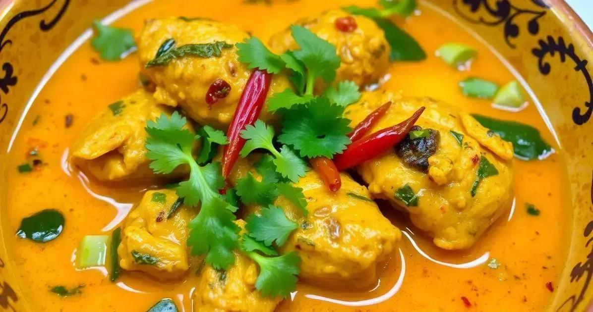 Curry de Frango: Aprenda a Preparar Este Prato Delicioso e Aromático