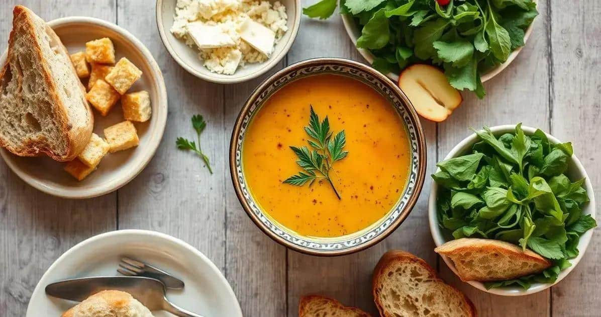 Dicas de Acompanhamentos para a Sopa Leão Veloso