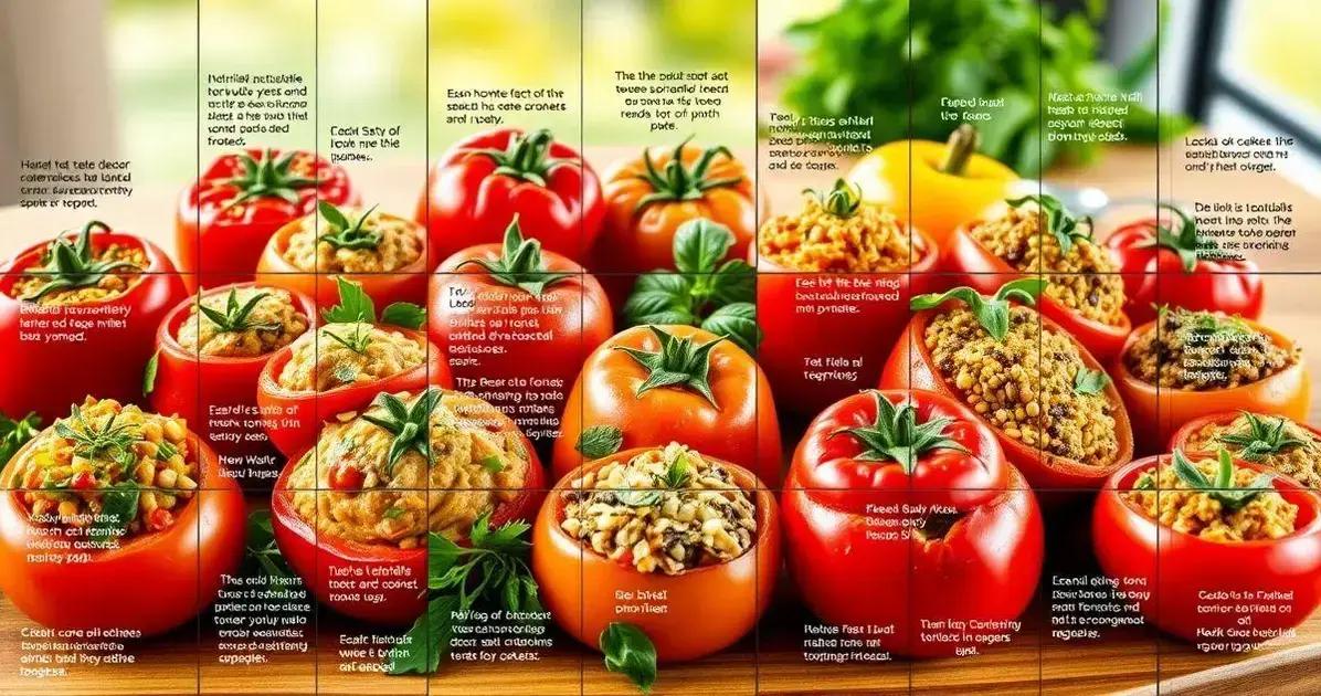 Dicas e Curiosidades sobre Tomates Recheados