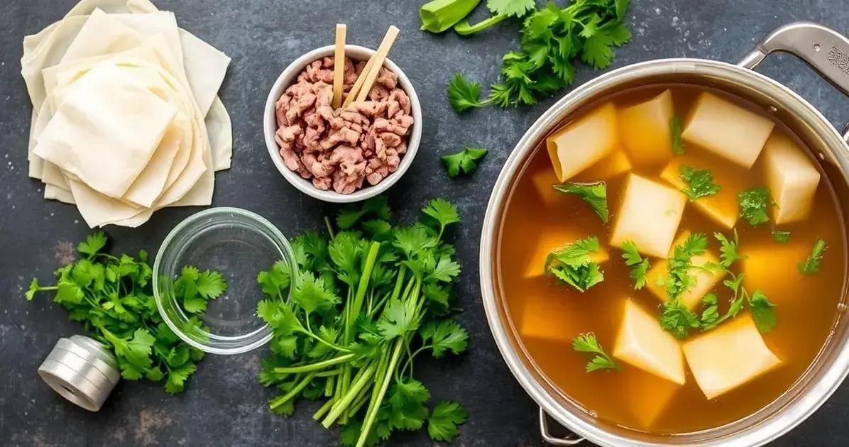 Dicas para Fazer a Sopa de Wonton Perfeita