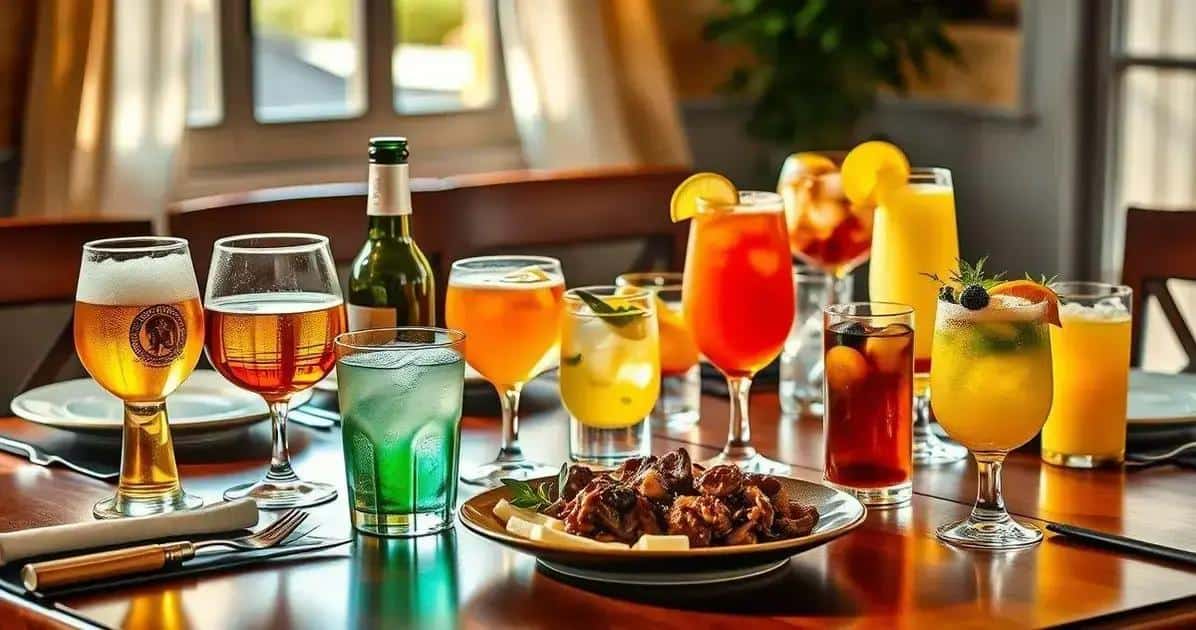 Dicas para Harmonização com Bebidas