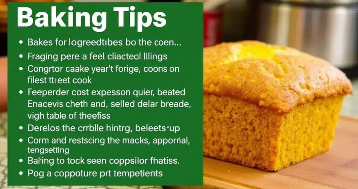Dicas para o Melhor Pão de Milho