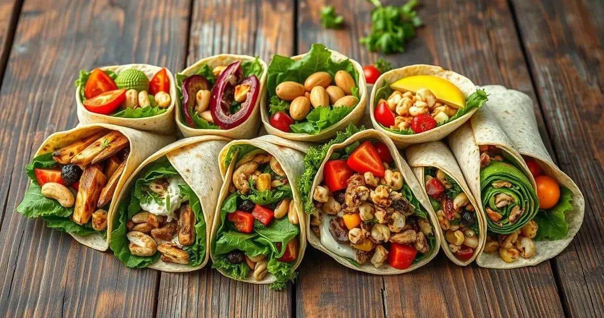 Dicas para Personalizar seu Wrap Vegetariano