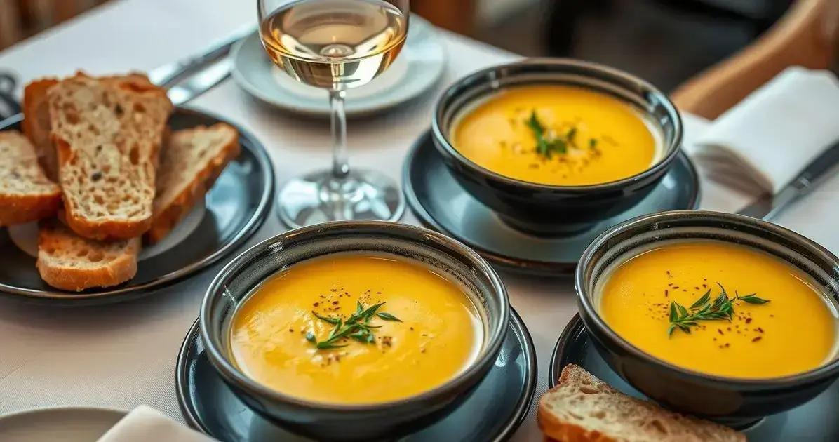 Dicas para Servir a Sopa