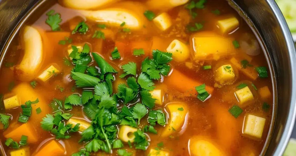 Dicas para um Caldo Saboroso