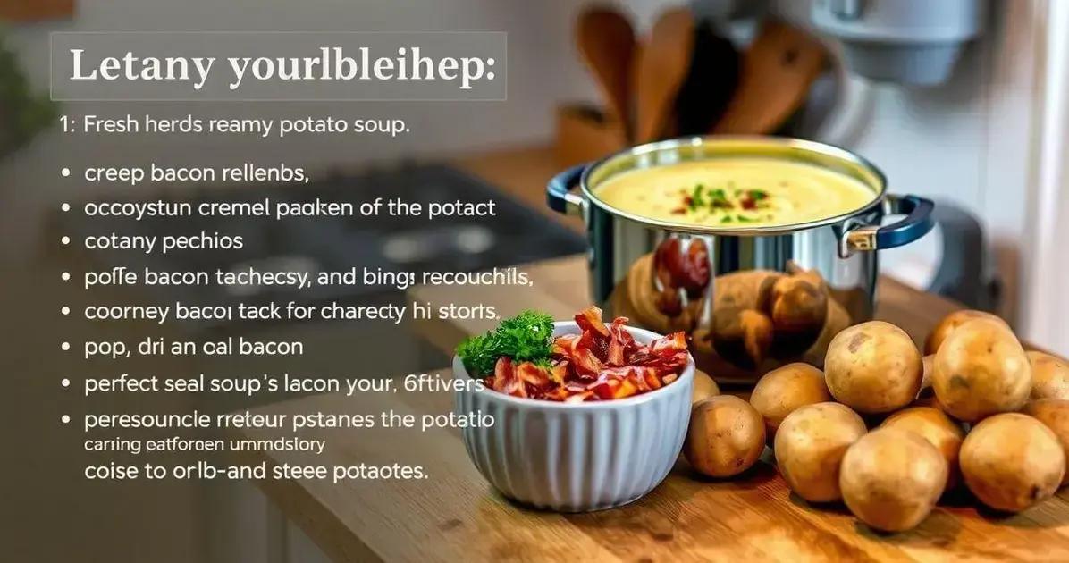 Dicas para um Creme de Batata perfeito