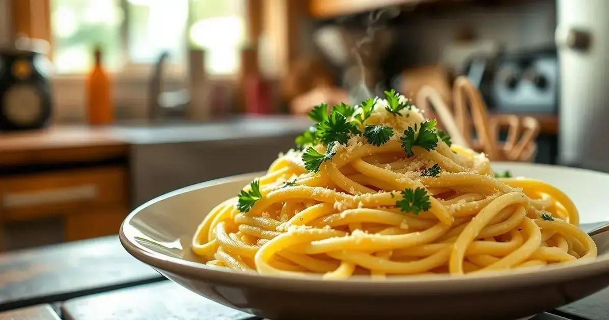 Dicas para um Fettuccine Alfredo perfeito