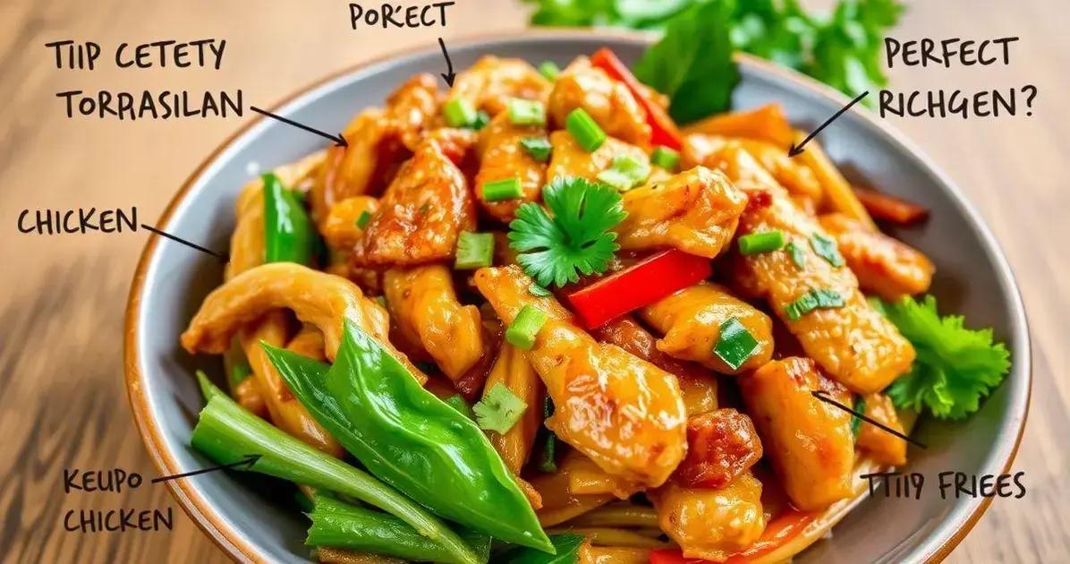 Dicas para um Frango Xadrez Perfeito