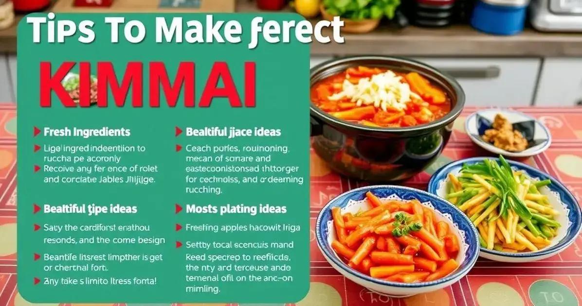 Dicas para um Kimchi Jjigae perfeito
